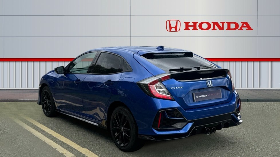 Honda Civic Sport Blue #3