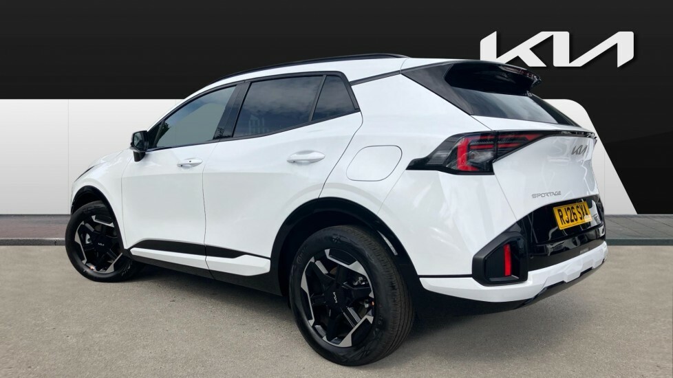 Kia Sportage Gt-line RJ26SXA White #2
