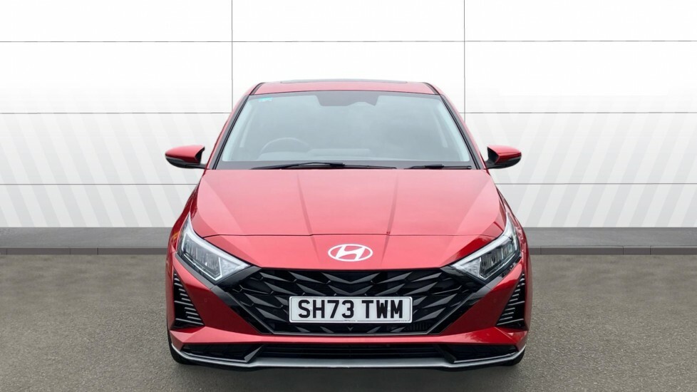 Hyundai I20 Ultimate Red #3