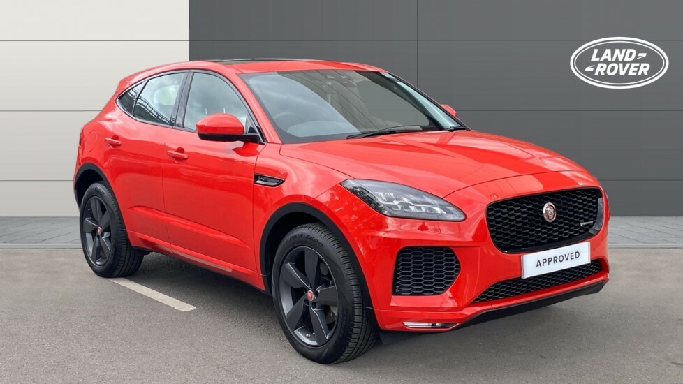 Jaguar E-Pace Chequered Flag Edition Red