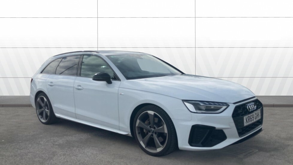 Audi A4 Black Edition White