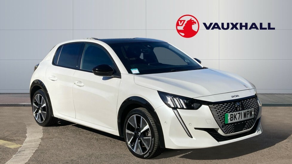 Peugeot e-208 Gt White