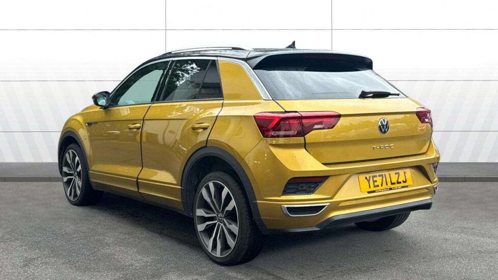 Volkswagen T-Roc R-line YE71LZJ Yellow #2