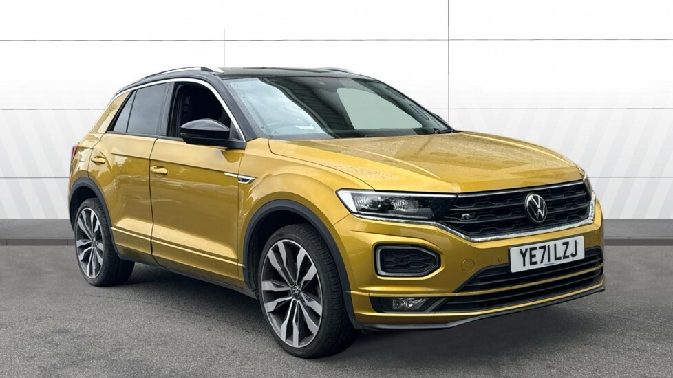 Volkswagen T-Roc R-line YE71LZJ Yellow