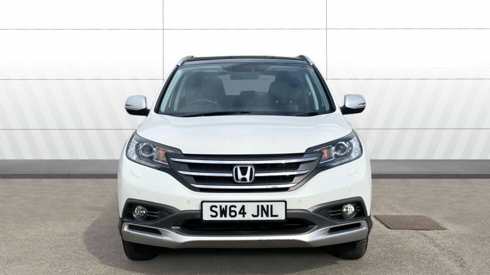 Honda Cr-V Ex White #3