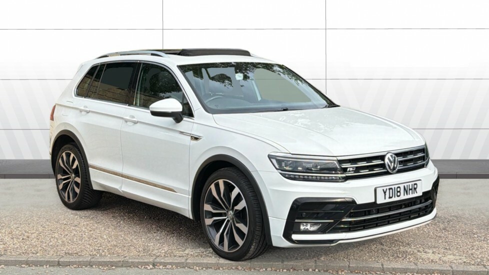 Volkswagen Tiguan R-line White