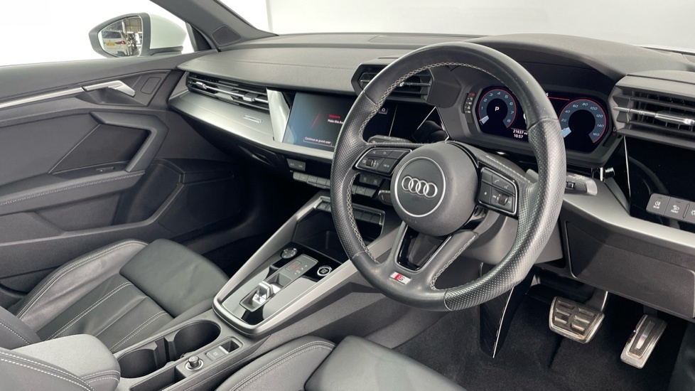 Audi A3 S Line HD21BNX White #6