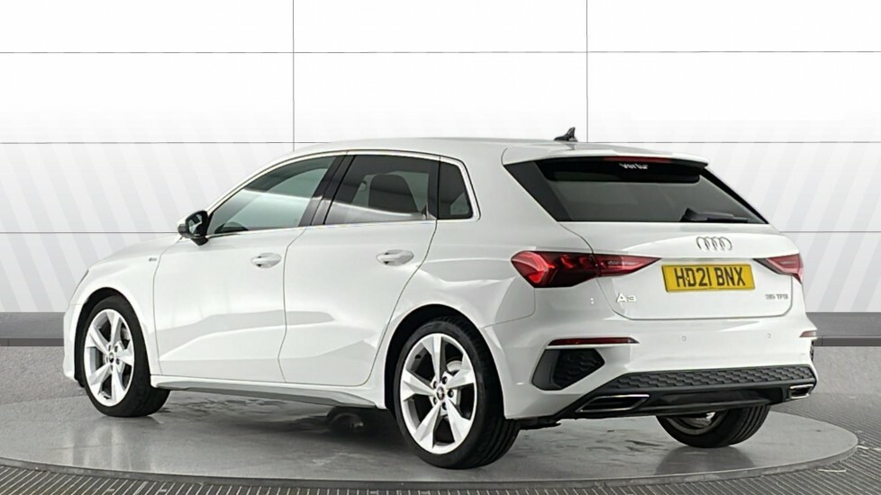 Audi A3 S Line HD21BNX White #2