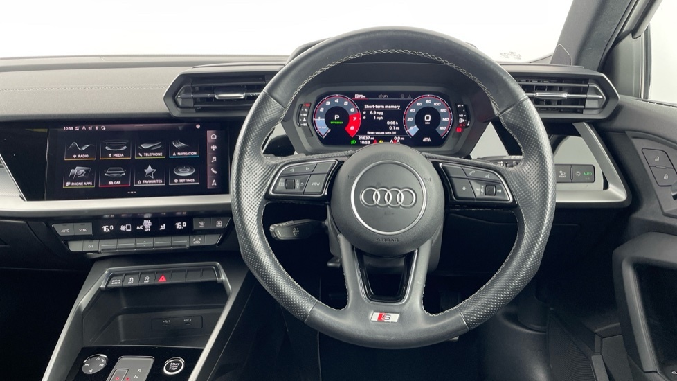 Audi A3 S Line HD21BNX White #5