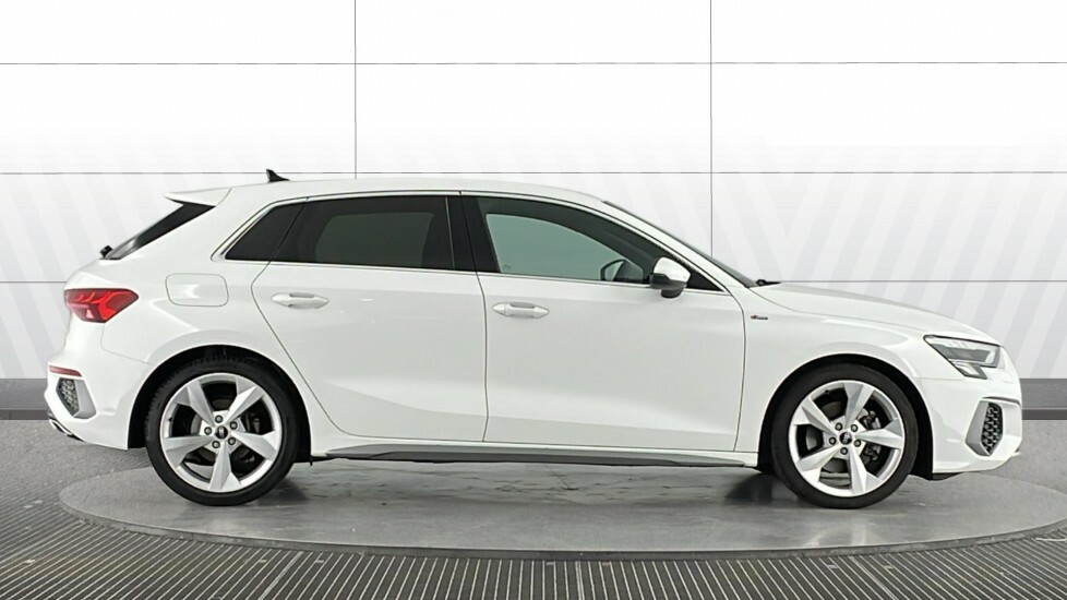 Audi A3 S Line HD21BNX White #3