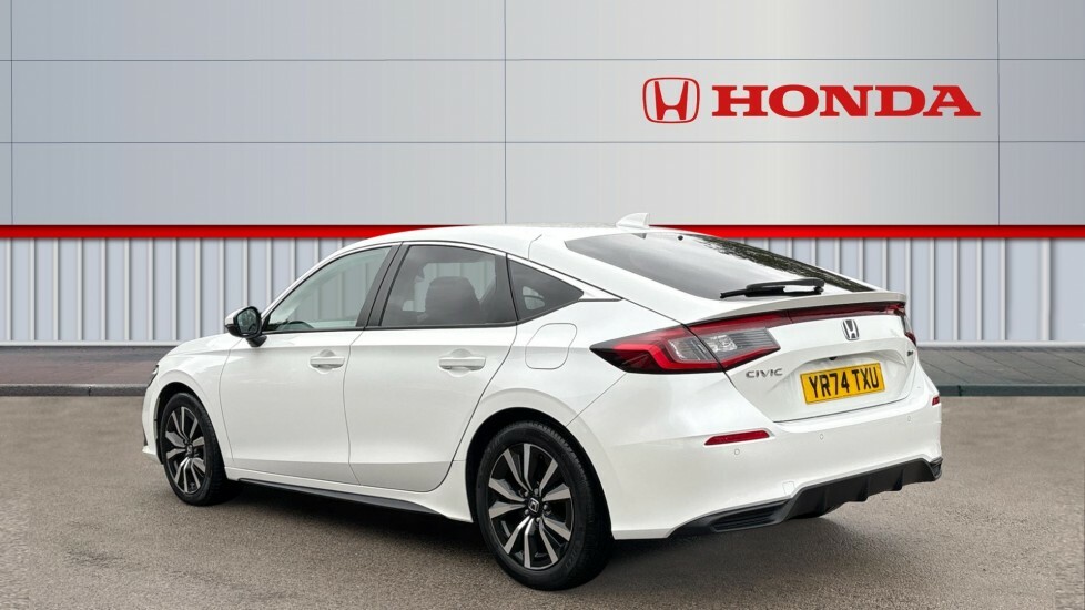 Honda Civic Elegance White #3