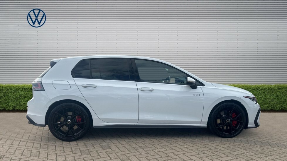 Volkswagen Golf Gti White #4