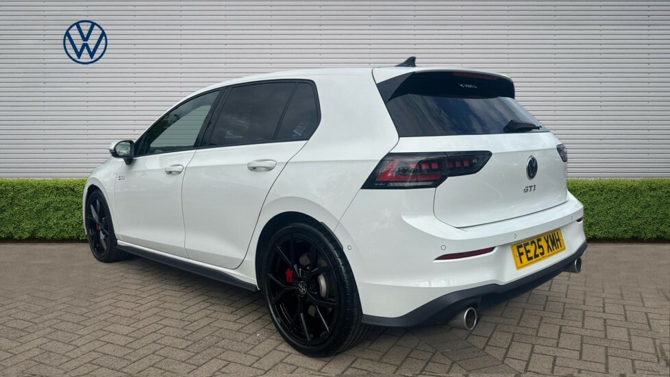 Volkswagen Golf Gti White #3