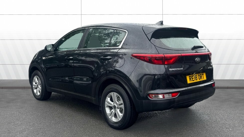 Kia Sportage 1 Black #2