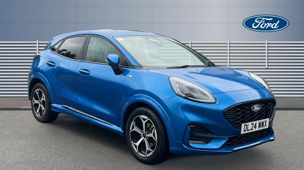 Ford Puma St-line Blue