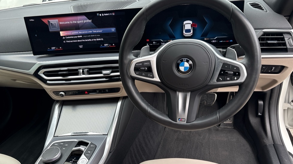 BMW 4 Series M Sport White #4