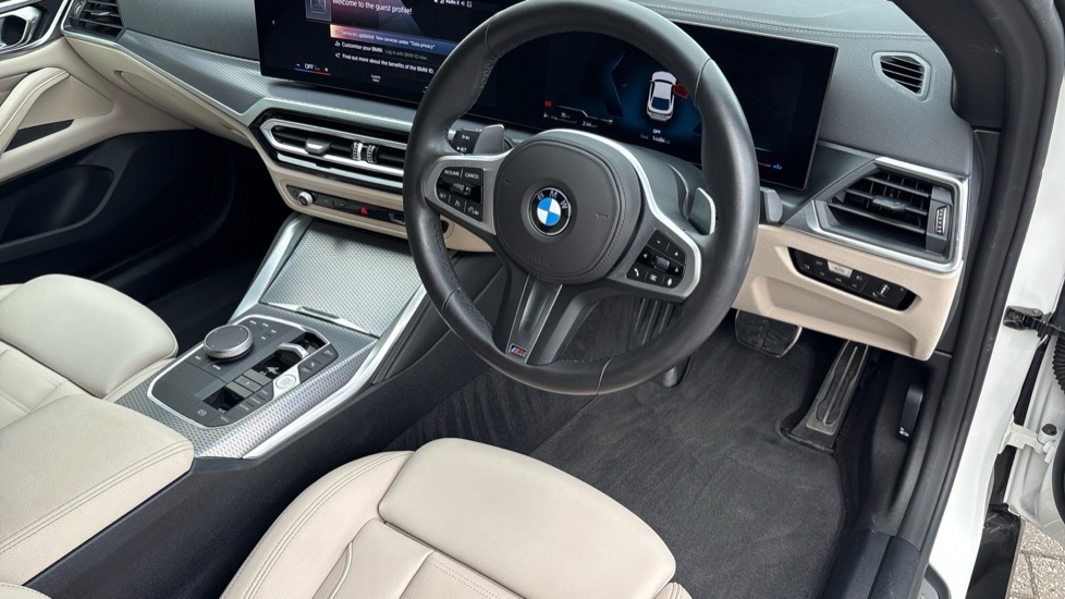 BMW 4 Series M Sport White #6