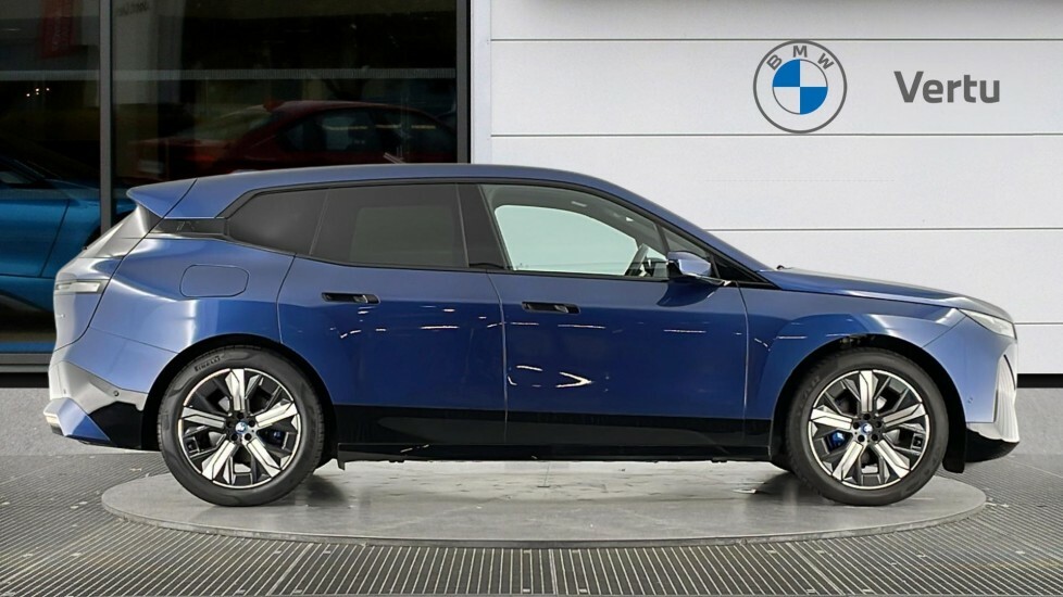 BMW iX M Sport Blue #3
