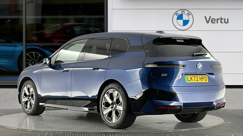 BMW iX M Sport Blue #2