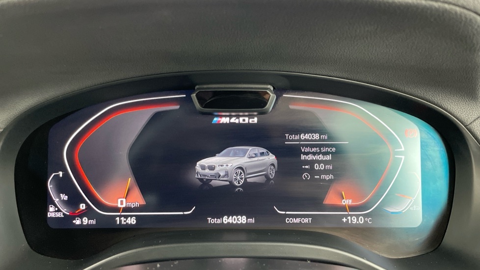 BMW X4 M40d Mhev Black #9