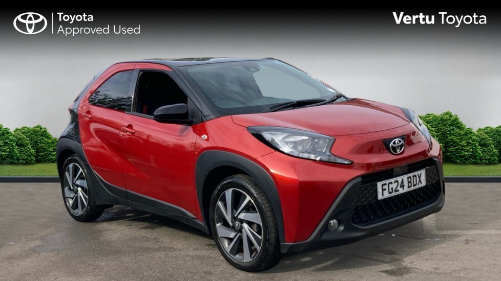 Toyota Aygo X Edge FG24BDX Red