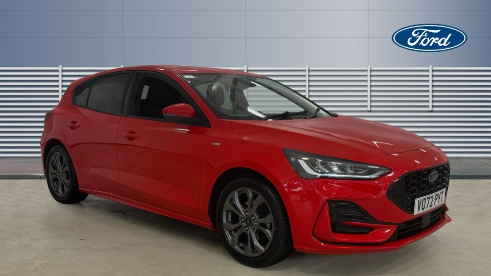 Ford Focus St-line Edition Red