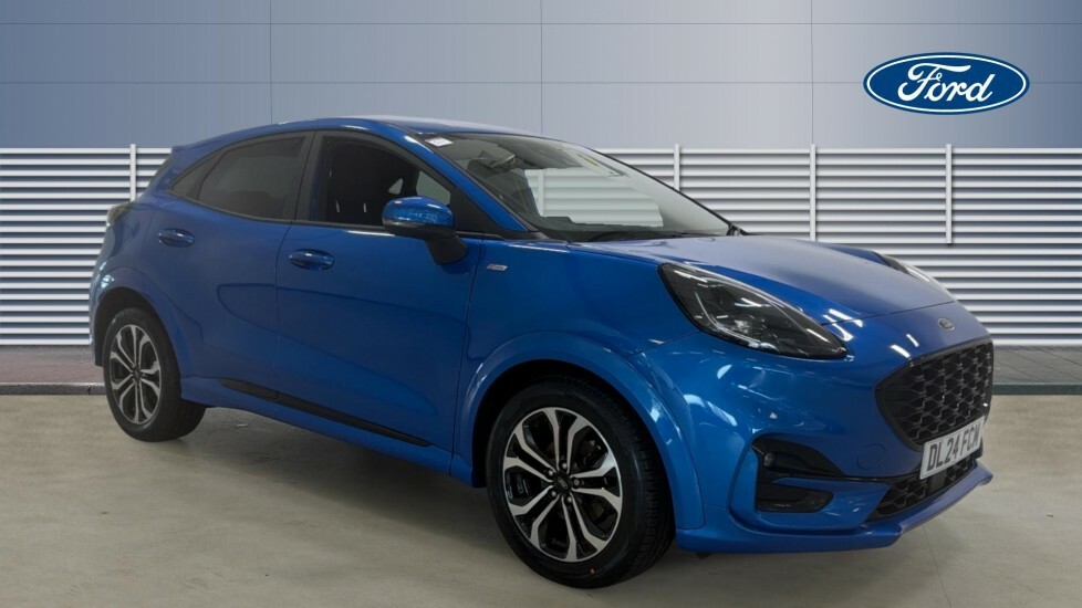 Ford Puma St-line Blue