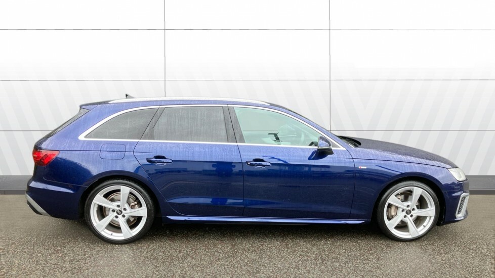 Audi A4 S Line VE73UPZ Blue #5