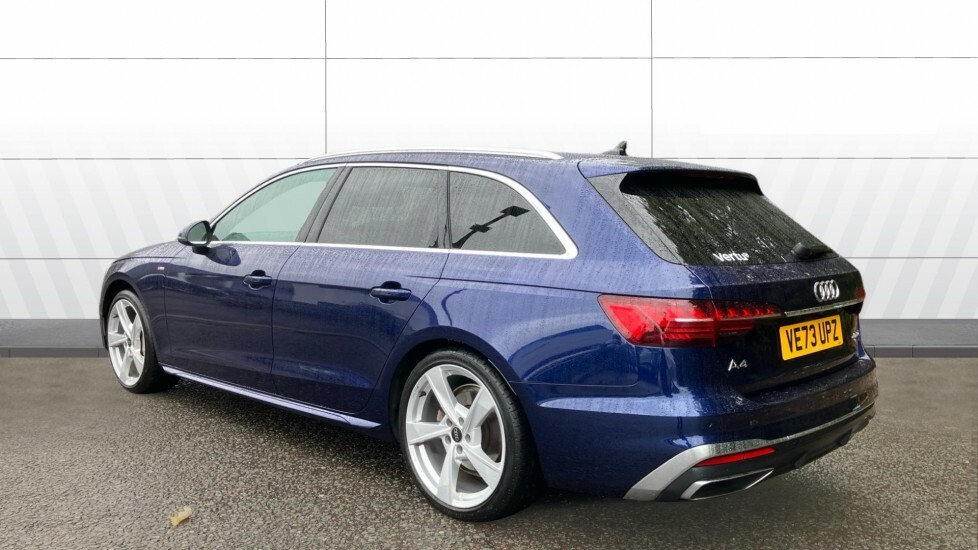 Audi A4 S Line VE73UPZ Blue #2