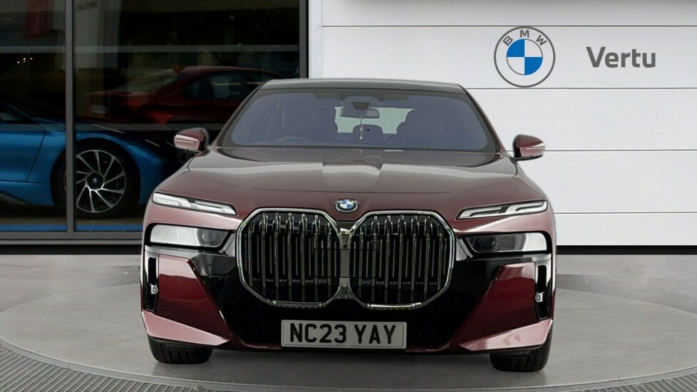 BMW 7 Series M760e Xdrive Black #15