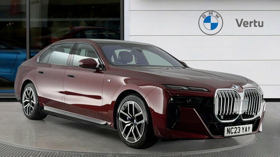 BMW 7 Series M Sport Red