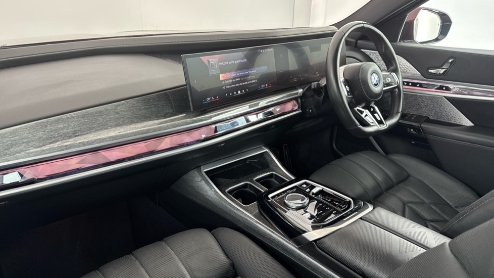 BMW 7 Series M760e Xdrive Black #7