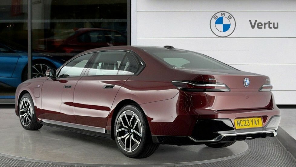 BMW 7 Series M Sport Red #2