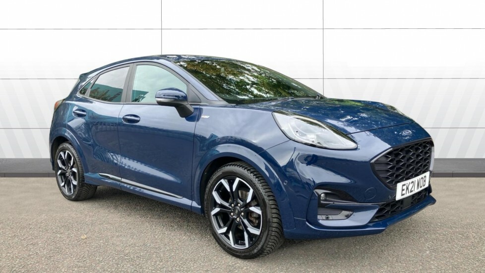 Ford Puma St-line X Blue