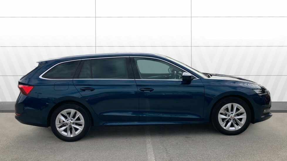 Skoda Octavia Se L Blue #5