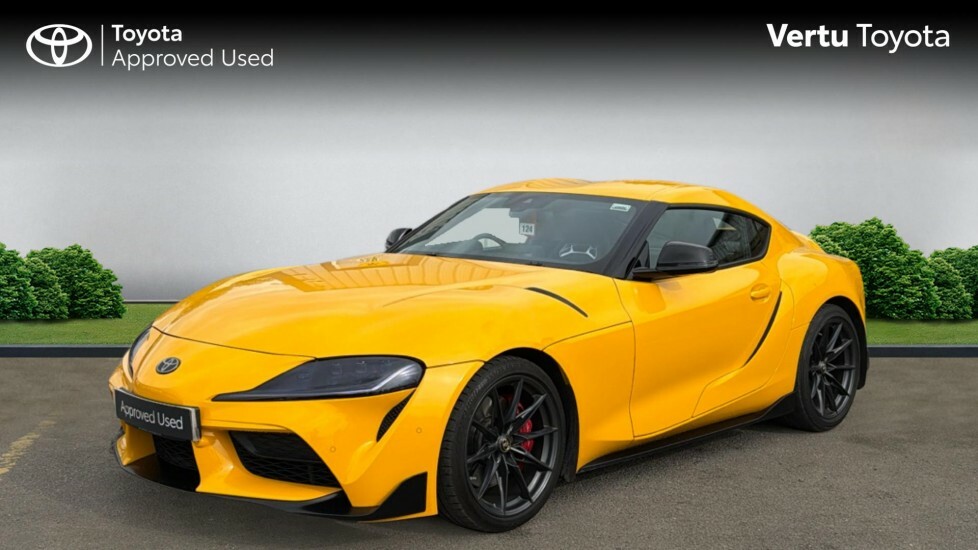 Toyota Supra Pro Yellow #3