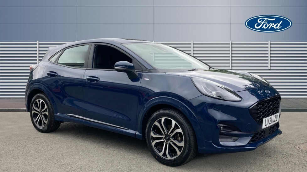 Ford Puma St-line Blue