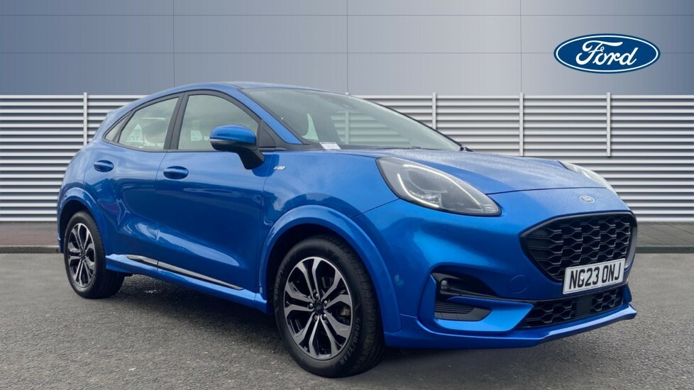 Ford Puma St-line Blue
