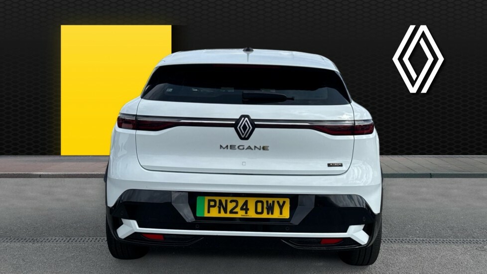 Renault Megane E-Tech Equilibre White #6