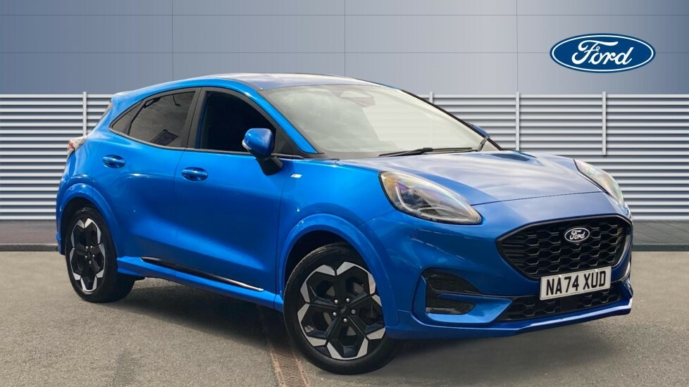 Ford Puma St-line X Blue