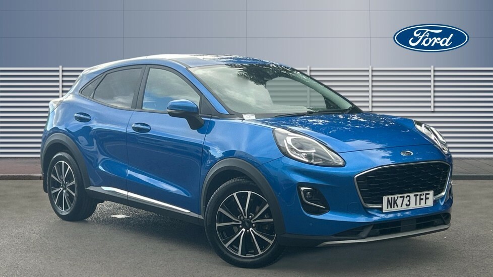 Ford Puma Titanium Blue