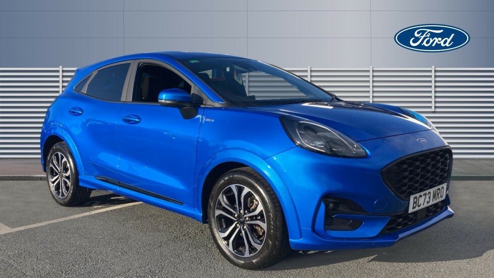 Ford Puma St-line Blue