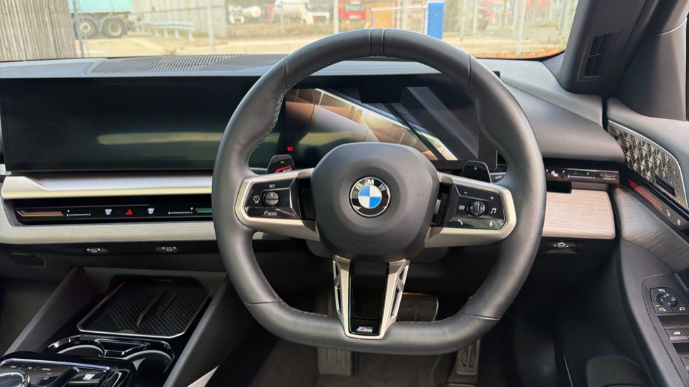 BMW 5 Series M Sport White #5