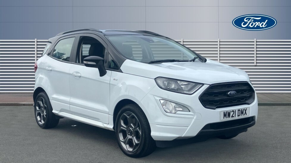 Ford Ecosport St-line White