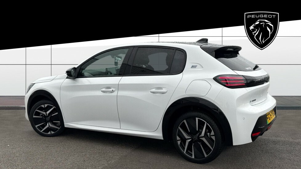 Peugeot e-208 Gt White #2