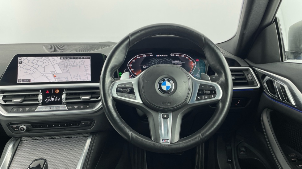 BMW 4 Series Gran Coupe M440d Blue #5