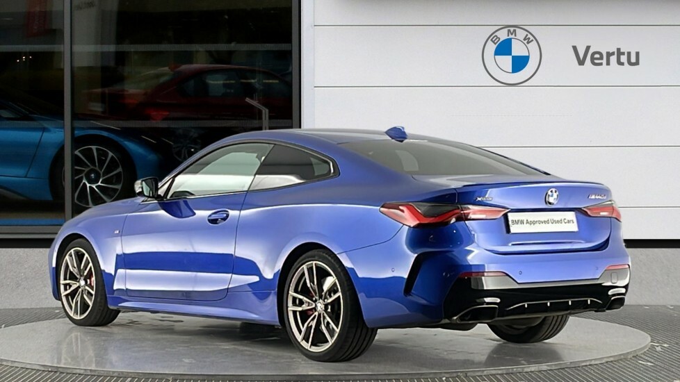 BMW 4 Series Gran Coupe M440d Blue #2