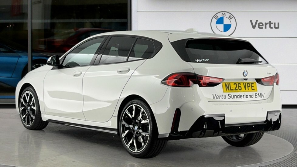 BMW 1 Series M Sport NL26VPE White #2