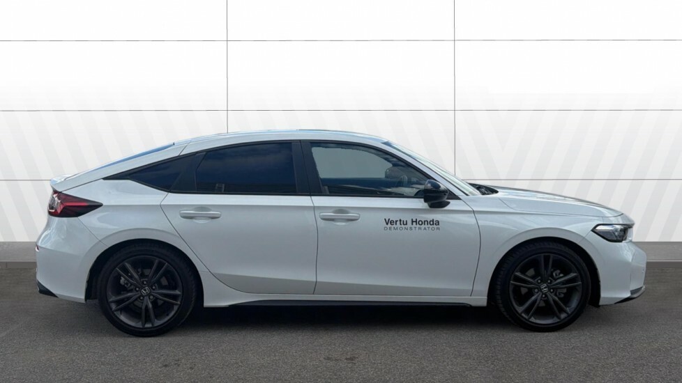 Honda Civic Sport White #5