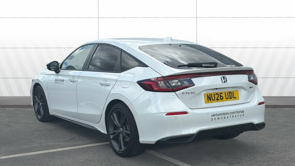 Honda Civic Sport White #2